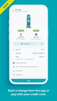 Ivy Charging Network 2.0 android App screenshot 3